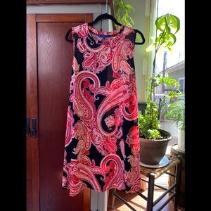 Easy pullover sleeveless dress